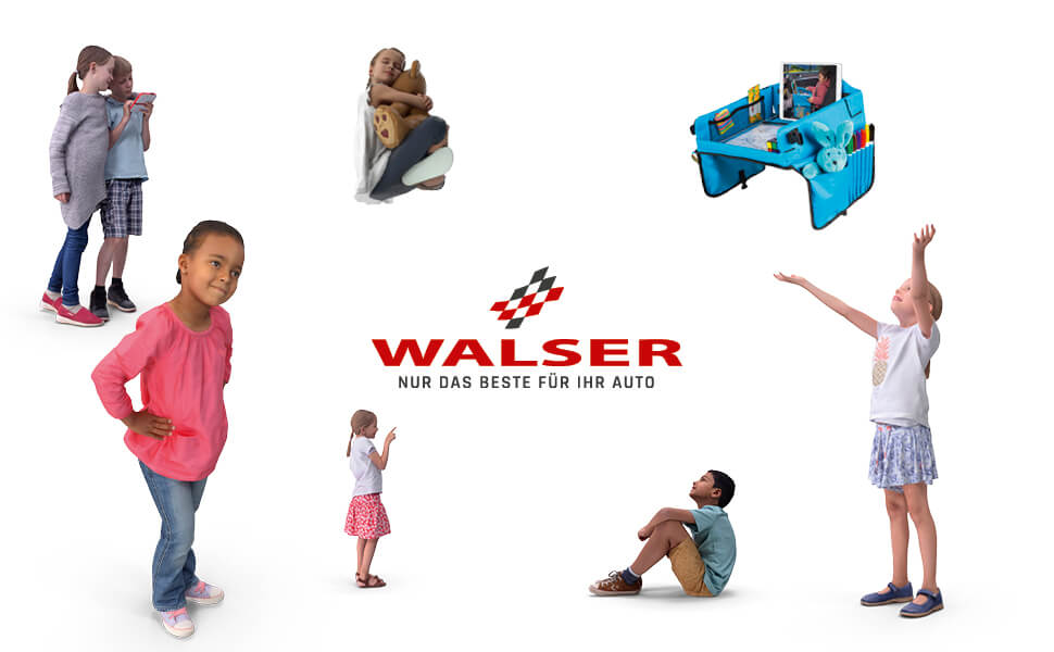 & Walser mit | Shop | | blau Tablethalterung Kids Online Kinder-Reisespieltisch-Auto Kinder-Reisespieltisch-Auto mit Tablethalterung Kindersitz | blau Co Zubehör