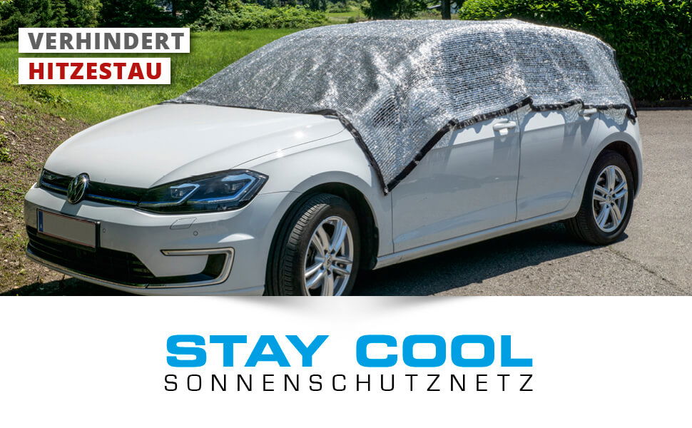 Sonnenschutznetz Stay Cool, PKW-Schattenspender mit UV-Schutz